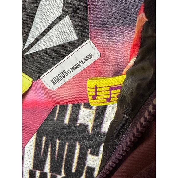 Volcom ZEEZ Plaid Jacket Women’s S Waterproof Snowboard Ski Streetwear - Picture 7 of 13